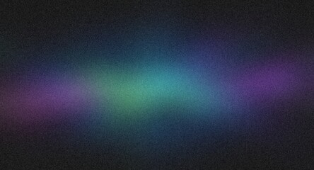 A Dance of purple, green, blue, Light in the Darkness, noisy grainy blurred background, poster wallpaper background 