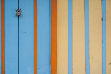 fondo de madera horizontal pintado de colores 