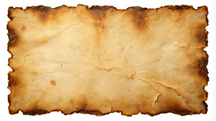 Vintage Burnt Paper Texture Background