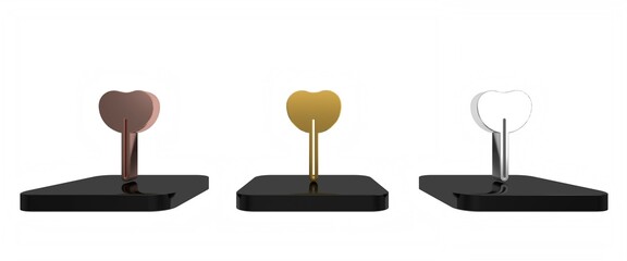 Colorful Lollipop icon isolated on white background. Food, delicious symbol. Minimalism concept. 3D render illustration