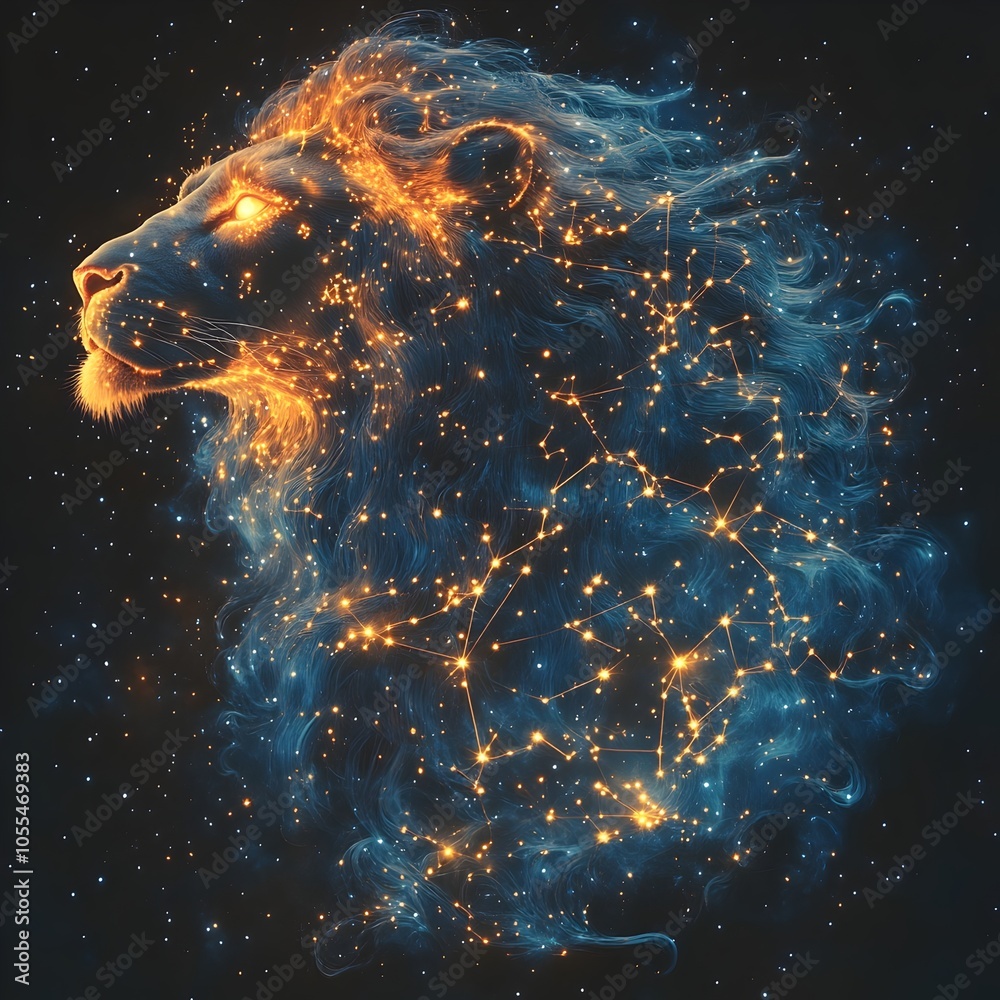 Poster Captivating digital depicting a cosmic explosion of ethereal,glowing energy in the enigmatic,primordial depths of the universe. Vibrant,abstract patterns of light and color create a mesmerizing.