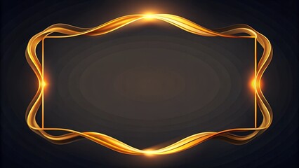 
Abstract Minimalist Border Frame in Monochrome with Copy Space