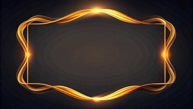 
Abstract Minimalist Border Frame in Monochrome with Copy Space