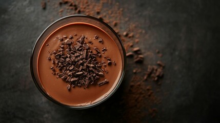 chocolate, food design photography, macro shot from 