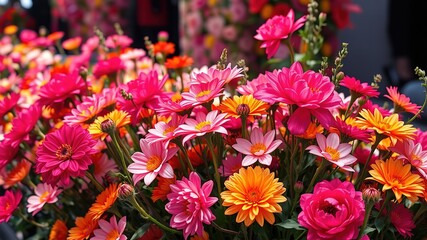 Vibrant Garden: Stunning Collection of Colorful Flowers