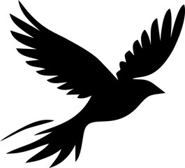 Pigeon Silhouette Image