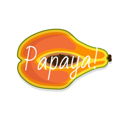 Papaya Fruit Clipart 