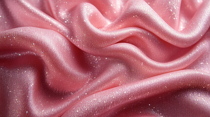 Glistening with elegance and charm Rose gold pink velvet background	