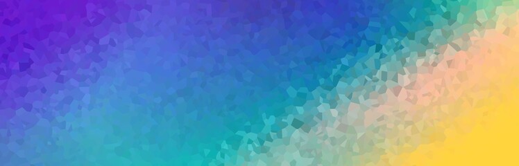 Yellow blue gradient pixel background colorful and bright


