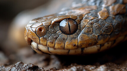 Obraz premium close up of a snake