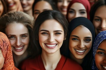 Obraz premium multi culture many women ambassadors,