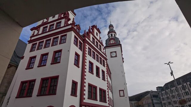 The old town hall of Chemnitz, the European Capital of Culture 2025.