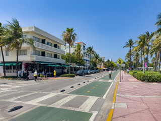 Ocean Drive, Miami Beach, Florida, USA