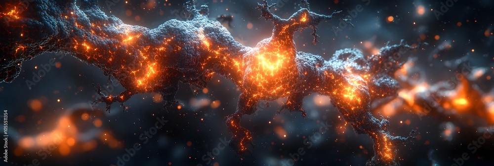 Poster Intense,fiery cosmic explosion bursting with dramatic energy and scorching heat,creating a surreal and apocalyptic scene of raw power and destruction.