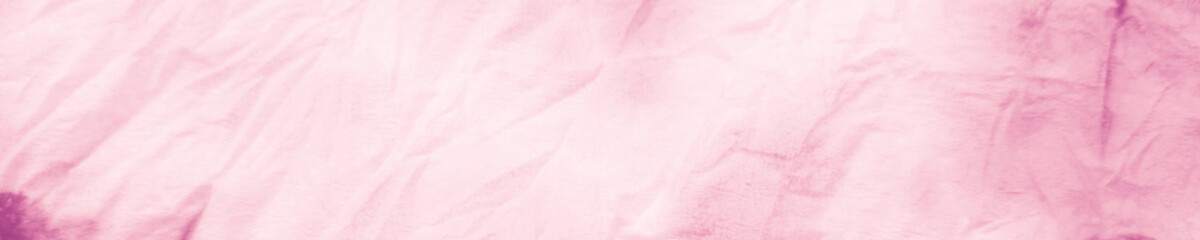 Coral Tie Die Watercolor. Gentle Pattern Tie Dye.