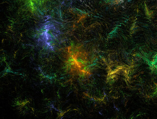 Imaginatory fractal abstract background Image