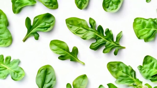 Arugula or rucola leaf pattern. Arugula, also known as rucola, is a leafy green vegetable with a peppery flavor, often used in salads, pasta, and pizza toppings. 
