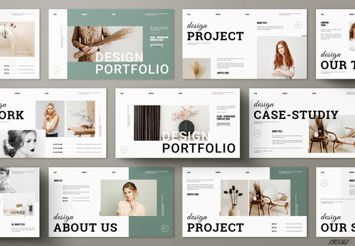 Guider Design Portfolio Presentation Template