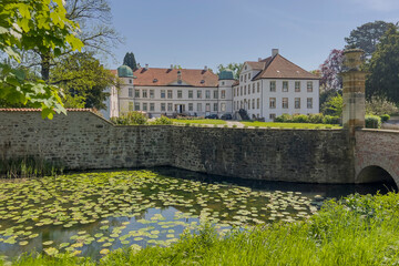 Die Wasserburg, Schloß Hünnefeld im Osnabrücker Land, Bad Essen