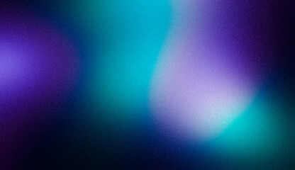 Elegant color gradient texture background. Abstract dark purple blue black color grainy gradient, vibrant, soft, rough, grungy, glowing colors, noise texture, website header, poster, cover