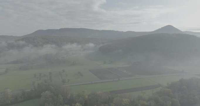 Herbstlandschaft Schw&auml;bische Alb