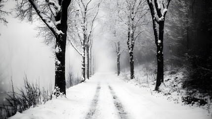 Obraz premium Winter image