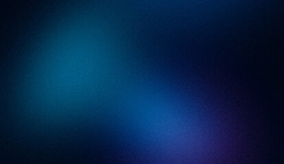 Elegant color gradient texture background. Abstract dark soft blue black color grainy gradient, vibrant, soft, rough, grungy, glowing colors, noise texture, website header, poster, cover