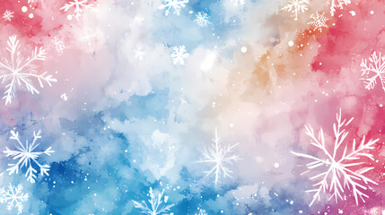 watercolor pattern christmas background