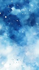 watercolor pattern christmas background