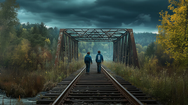  Farewell Moment Between Close Friends