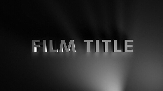Shadow Film Title Studio