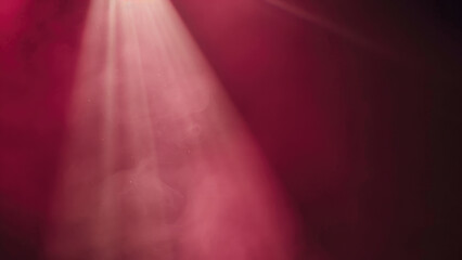 Dark Smoky Red Background with Mysterious Fog