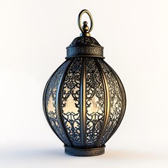 A decorative lantern on a white background.