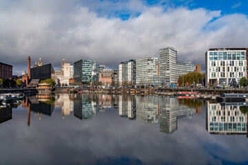 Obraz premium views around the city of Liverpool, Uk