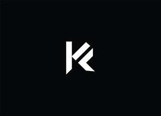 KL initial logo design and creative logo