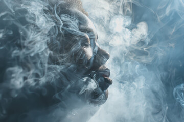 Innovation surges through the smoke, raw emotion.