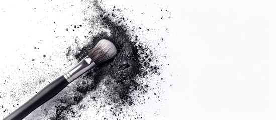 Isolated white background for camera dust and dirt cleaning tool with copy space image