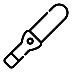 nightstick Line Icon