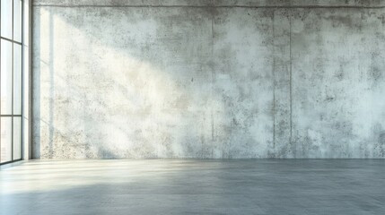 Fototapeta premium Blank feature wall in a modern office, ideal for placing design elements or promotional content.