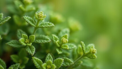 Close-up of intricate leaf texture, fresh, botany, macro