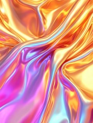 Naklejka premium Close-up of shiny fabric