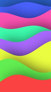Vertical Wave Background Loop