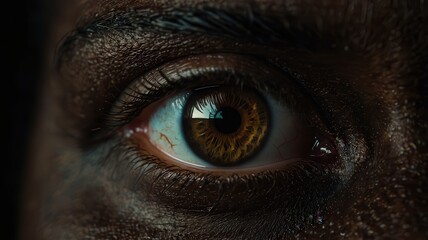 Naklejka premium Eyes, Cornea, Pupil, Universe, Nationalities, Blue, Brown, Green, Gray, Crystals