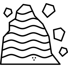 Metamorphic Rock Icon