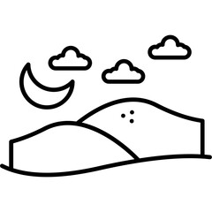 Sand Dune Icon