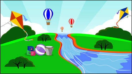 Pemandangan Sungai.eps