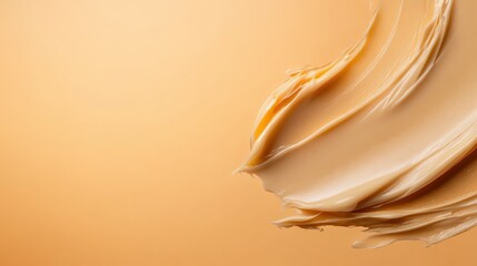 This image highlights an abstract art composition with textured creamy colors, creating a sophisticated and warm visual experience that is both pleasing and compelling.