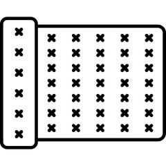 Foam Mat Icon