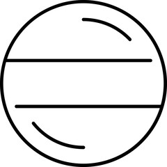 Exercise Ball Icon