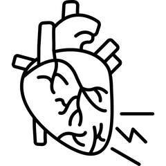 Heart Attack Icon